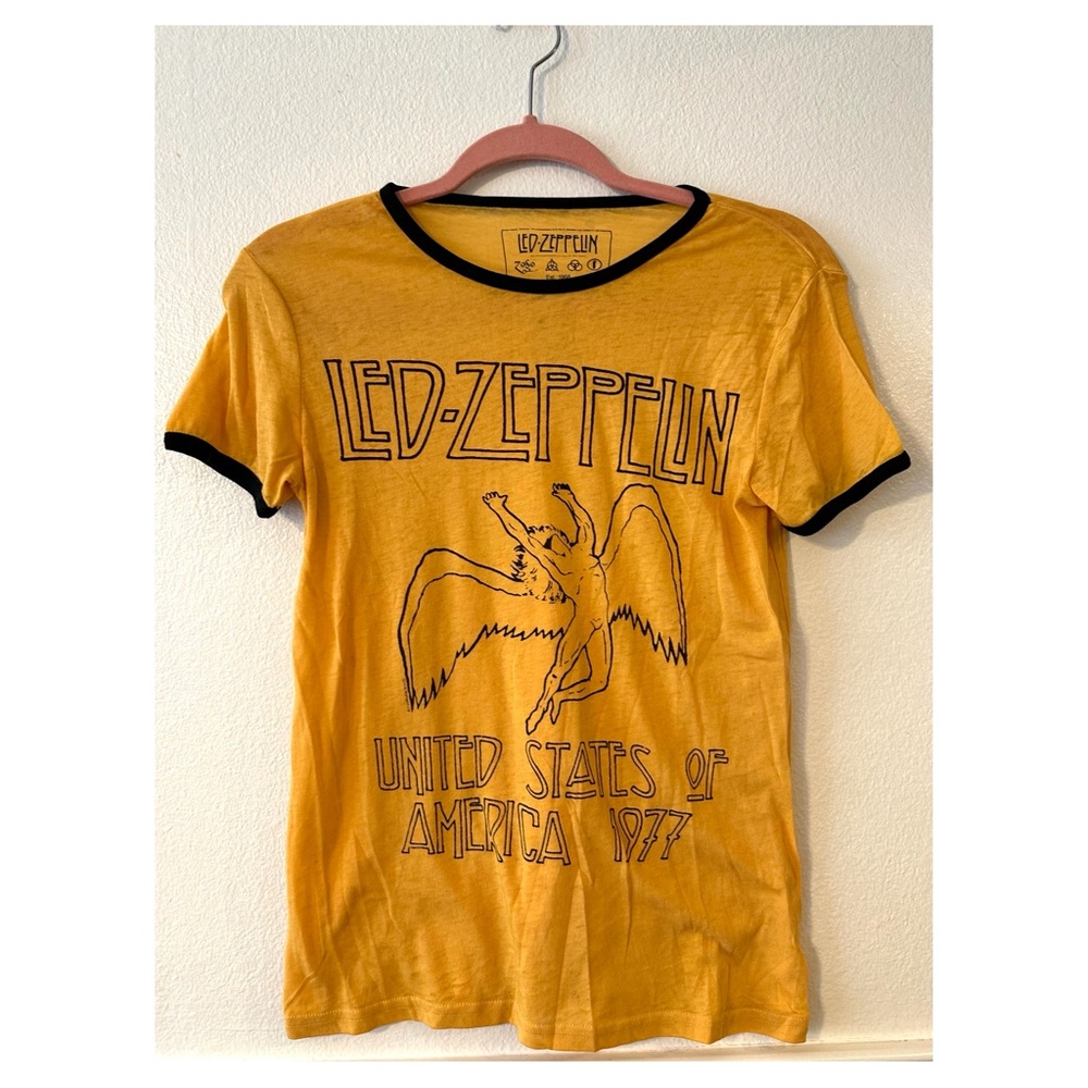 led zeppelin ringer tee